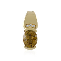 Ciondolo in oro con Zircone Giallo