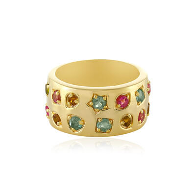 Anello in argento con Tormalina
