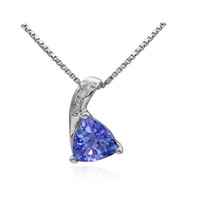 Collana in argento con Tanzanite