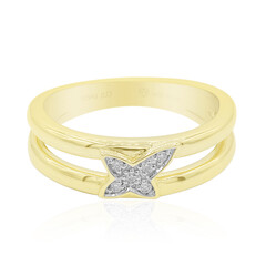 Anello in argento con Diamante I1 (G)