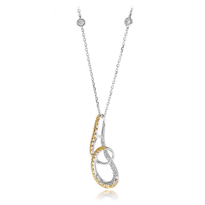Collana in oro con Diamante SI2 (H) (CIRARI)
