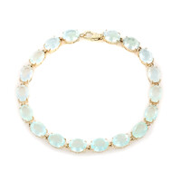 Bracciale in oro con Opale Paraiba (AMAYANI)