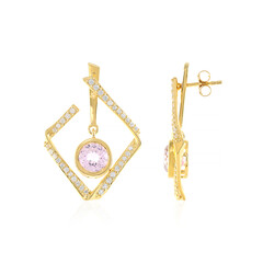 Orecchini in argento con Kunzite