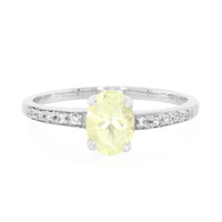 Anello in argento con Ortoclasio