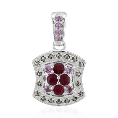 Ciondolo in argento con Rubino (Annette classic)