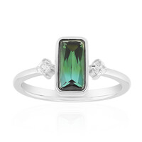 Anello in argento con Indicolite (Adela Silber)