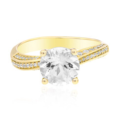 Anello in oro con Danburite (de Melo)