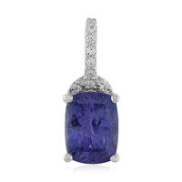 Ciondolo in argento con Tanzanite