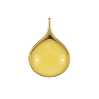 Ciondolo in argento con Ambra Baltica