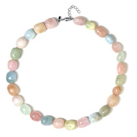 Collana in argento con Berillo Fancy