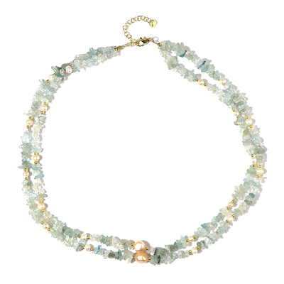 Collana in argento con Acquamarina Brasiliana
