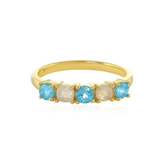 Anello in argento con Opale di Welo
