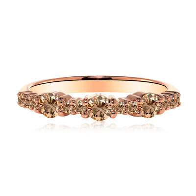 Anello in oro con Diamante Rose de France SI1 di Argyle (Annette)