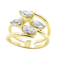 Anello in oro con Zircone (de Melo)