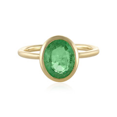 Anello in oro con Smeraldo Russo
