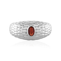 Anello in argento con Rubino Tanzania (SAELOCANA)
