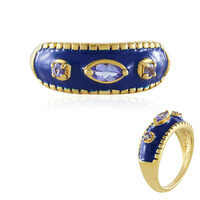 Anello in argento con Tanzanite