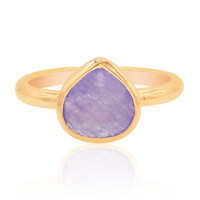 Anello in argento con Giada Lavanda