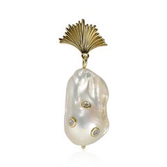 Ciondolo in argento con Perla di Acqua Dolce (TPC)