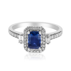 Anello in oro con Zaffiro Ceylon (CIRARI)