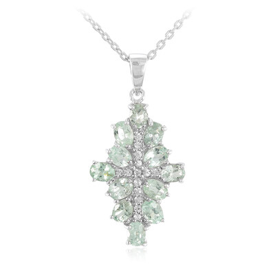 Collana in argento con Tormalina Paraíba