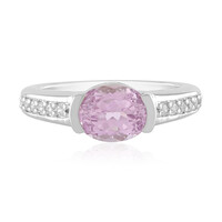 Anello in argento con Kunzite