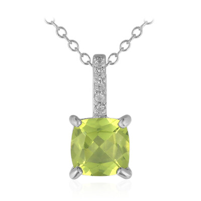 Collana in argento con Peridoto