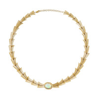 Collana in oro con Opale di Welo AAA (Ornaments by de Melo)