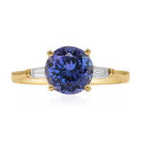 Anello in oro con Tanzanite AAA (CIRARI)