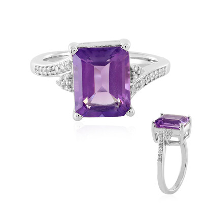 Anello in argento con Quarzo Azur