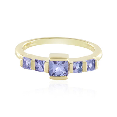 Anello in argento con Tanzanite