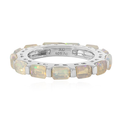 Anello in argento con Opale di Welo