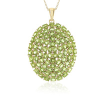 Collana in argento con Peridoto
