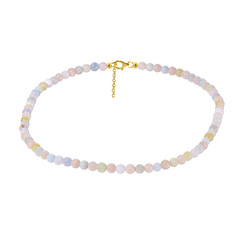 Collana in argento con Berillo Fancy