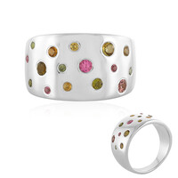 Anello in argento con Tormalina