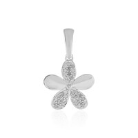 Ciondolo in argento con Diamante I3 (J)