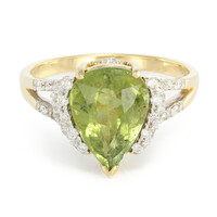 Anello in oro con Tormalina Paraíba (AMAYANI)