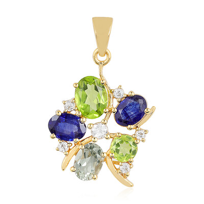 Ciondolo in argento con Peridoto