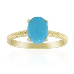 Anello in oro con Turchese Sleeping Beauty