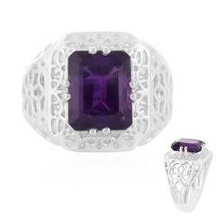 Anello in argento con Ametista