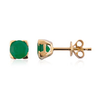 Orecchini in oro con Smeraldo Zambia (CIRARI)