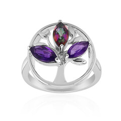 Anello in argento con Quarzo Mistico