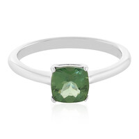Anello in argento con Apatite Cromo