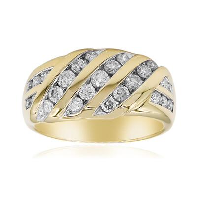 Anello in oro con Diamante SI1 (G) (Annette)