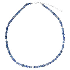 Collana in argento con Quarzo Blu