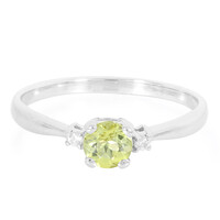 Anello in argento con Tormalina Cuprian