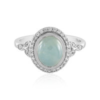 Anello in argento con Acquamarina