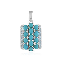Ciondolo in argento con Turchese Sleeping Beauty