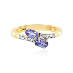 Anello in argento con Tanzanite