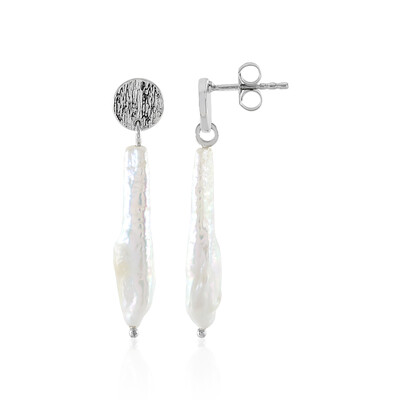Orecchini in argento con Perla di Acqua Dolce